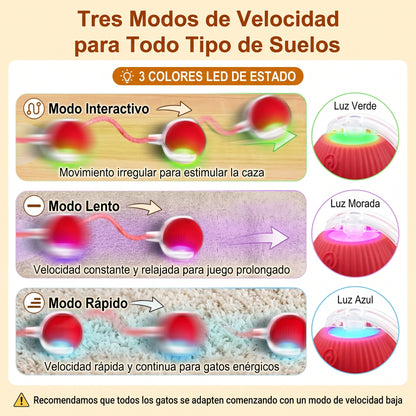 Pelota Inteligente Antiestrés  para Gatos