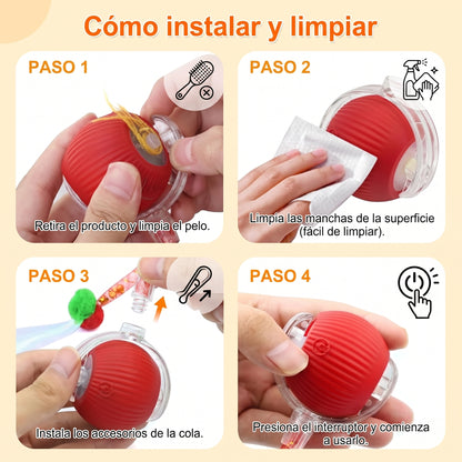 Pelota Inteligente Antiestrés  para Gatos